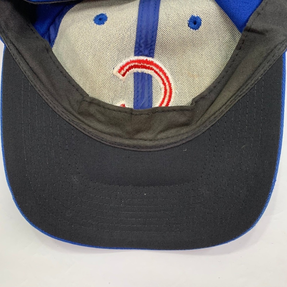 Chicago Cubs MLB Youth Baseball Cap Blue Red C Logo Adjustable - Picture 6 of 7